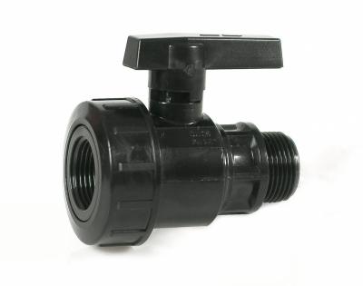 Кран 1 1/4" НР x ВР